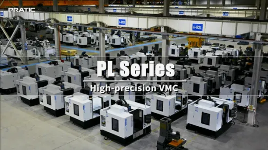 Precision Automatic Vertical Machining Center CNC Milling Machine for Small Component Aluminum Steel Iron Copper Profiles Vmc