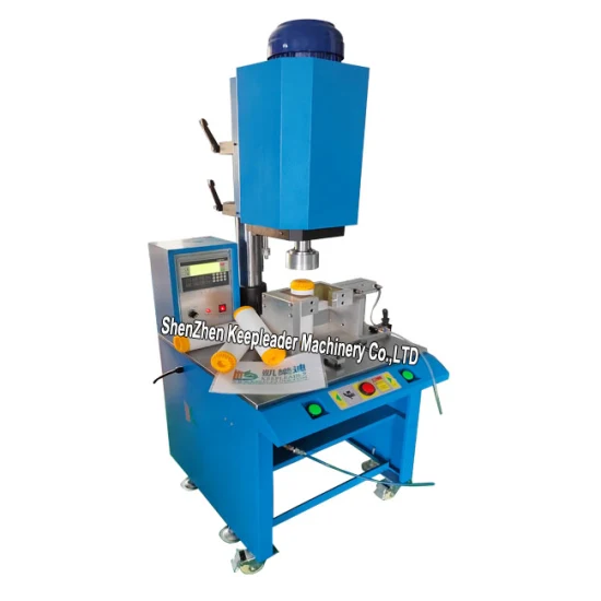 Filter Welding Circular Spin Friction Welder of Plastic Oil/Water Filters Lid Frictional Rotation Welding Machine