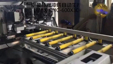 Production Line Machine for Cutting, Punching and Milling Aluminum Formwork